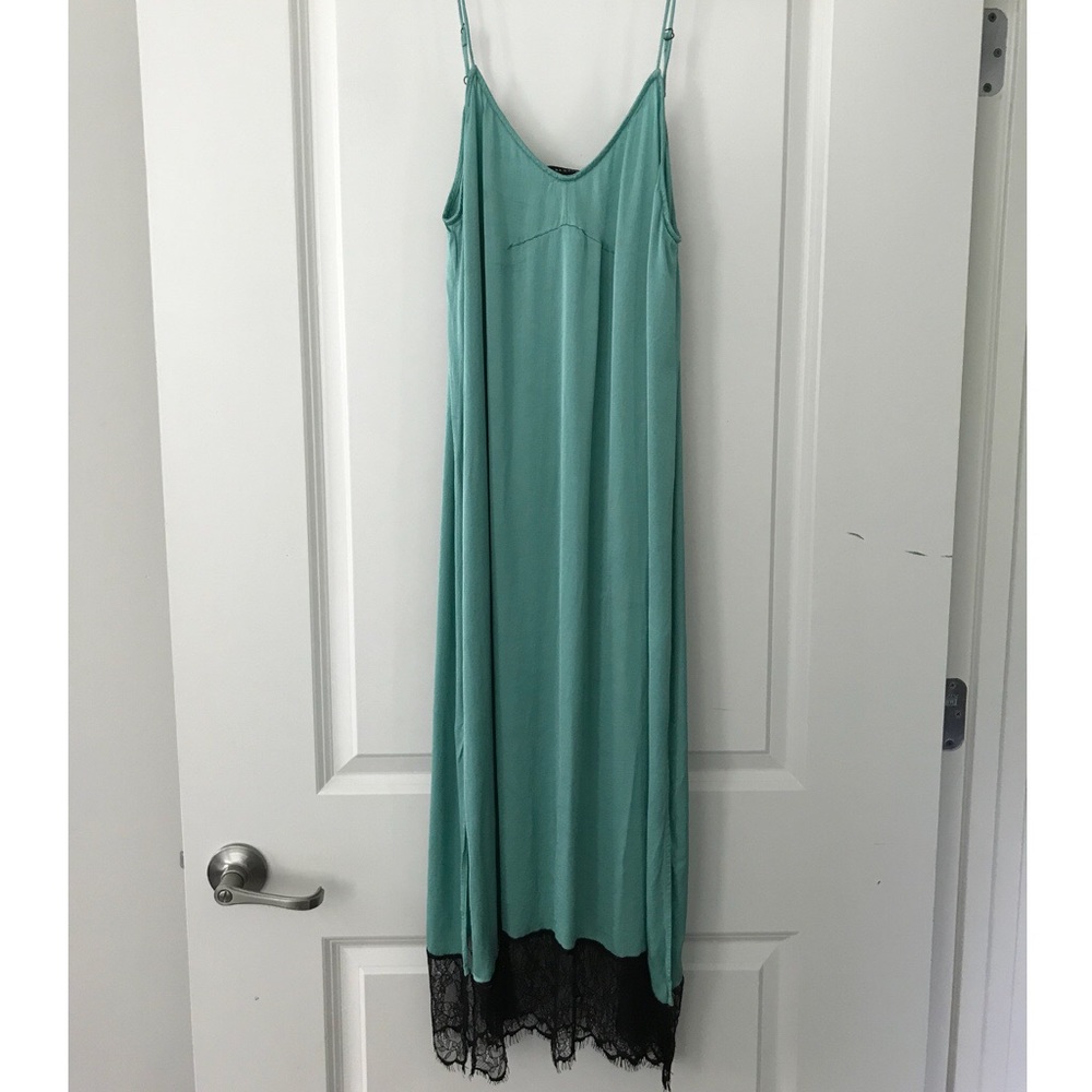 ZARA TANK/SLIP SILK DRESS
